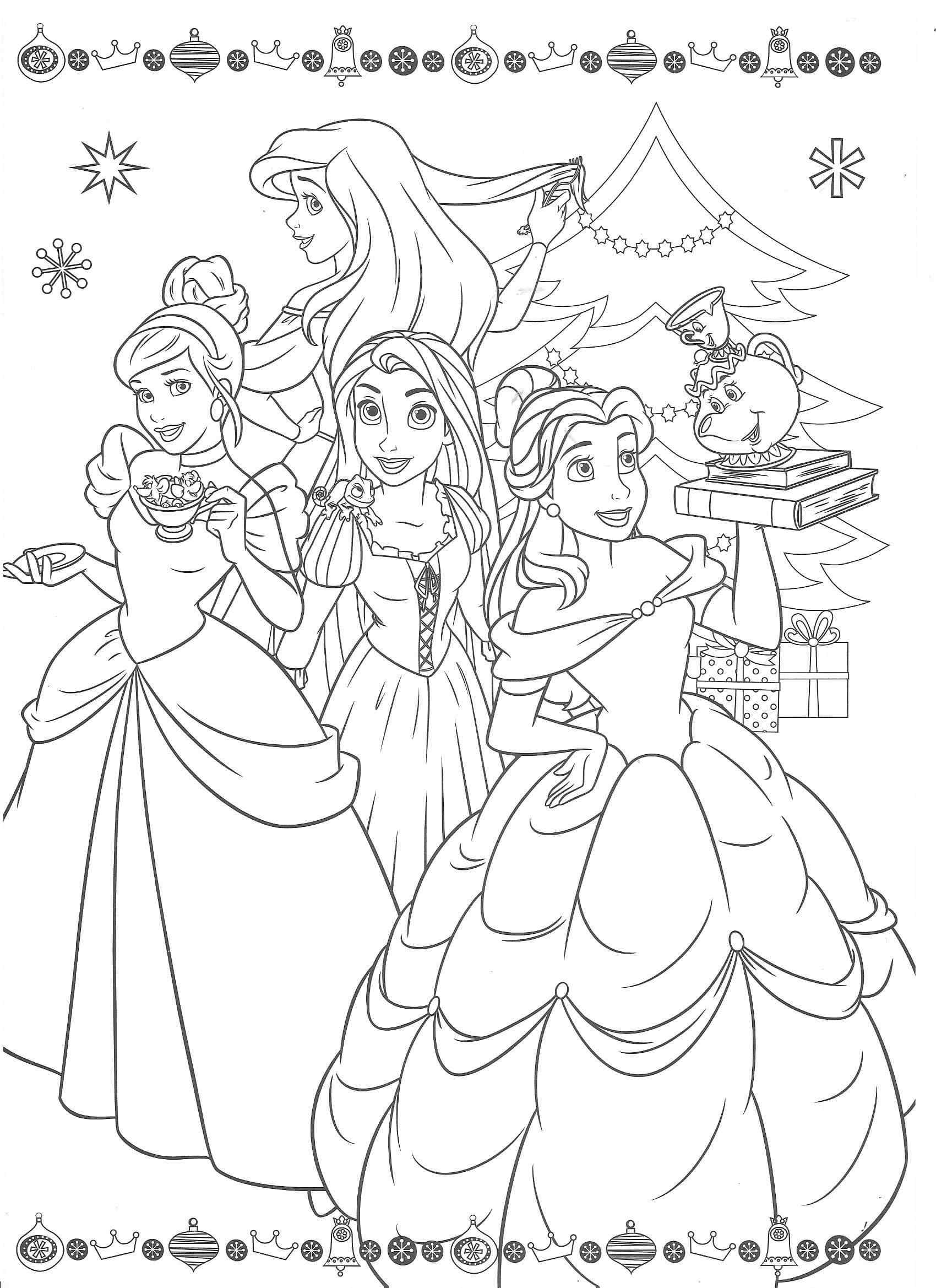 The Celebration Begins Coloring Page