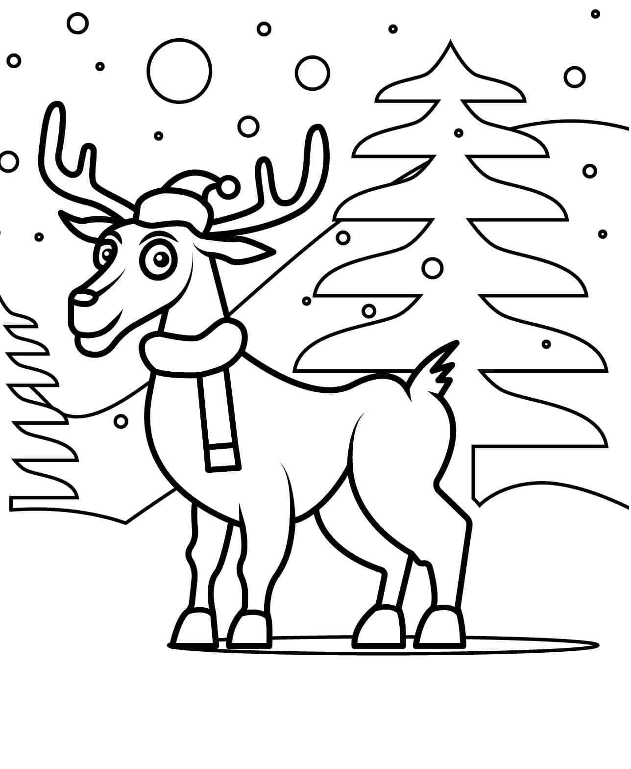 Dressed Up For The Holiday Coloring Page