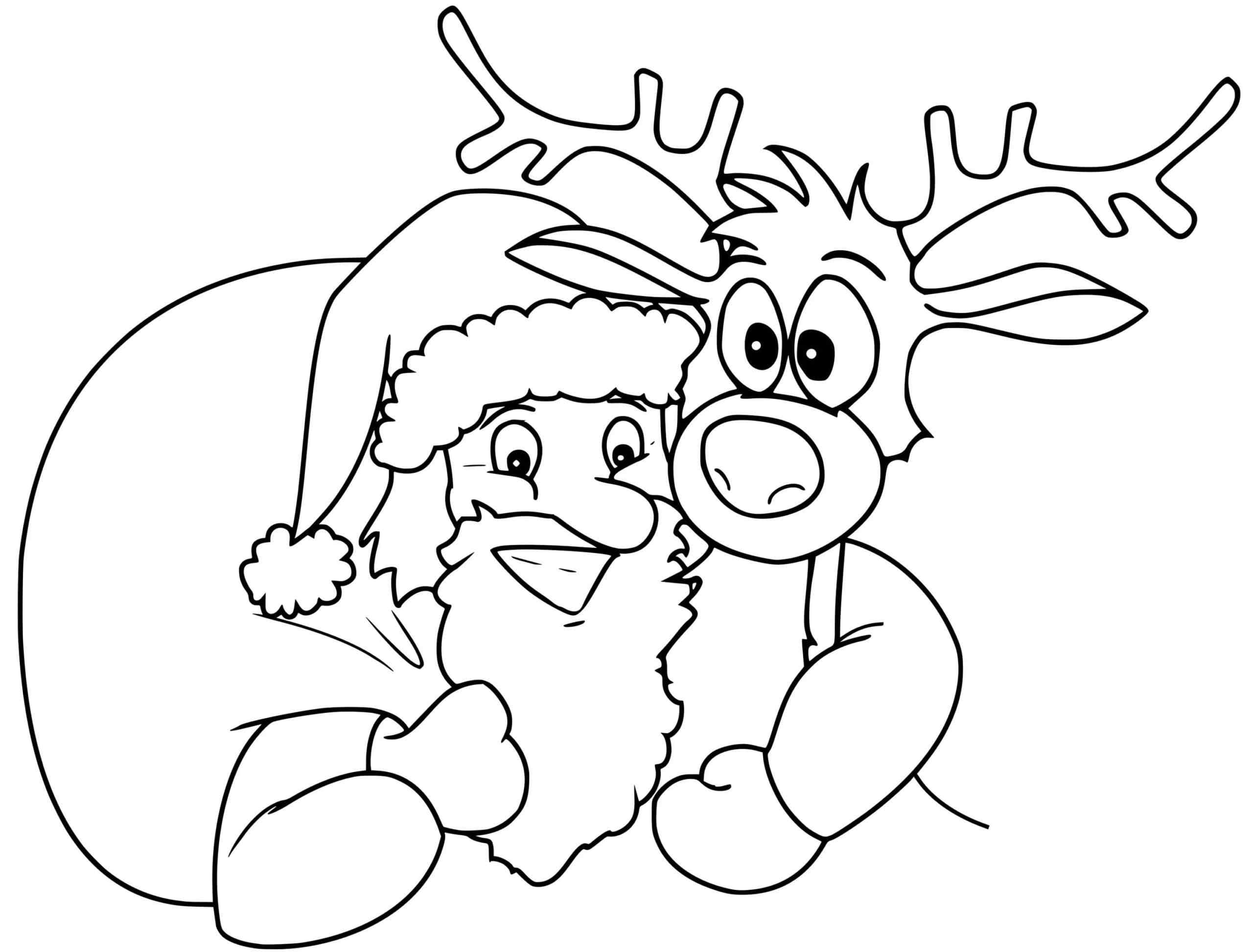 Strangle The Deer From Great Love Coloring Page