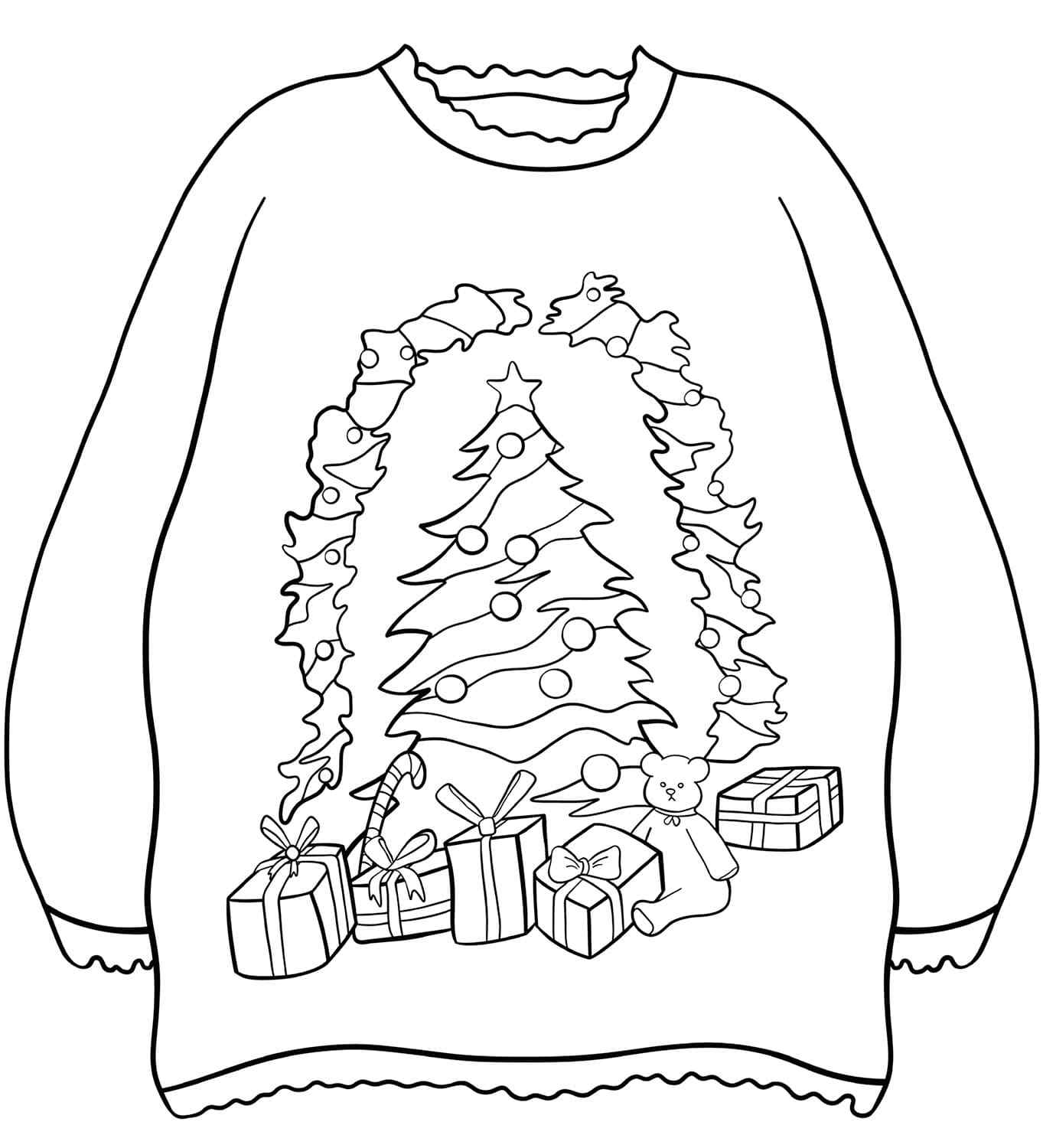 Pullover On The Eve Of Christmas.