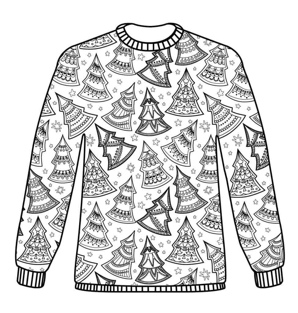 Printable Ugly Christmas Sweater