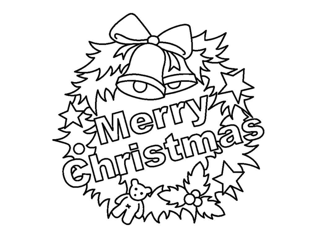 Create A Christmas Atmosphere Coloring Page