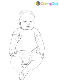 Baby Boys Coloring Pages