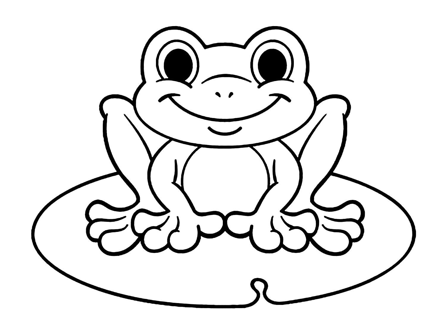 Print Frog For Children