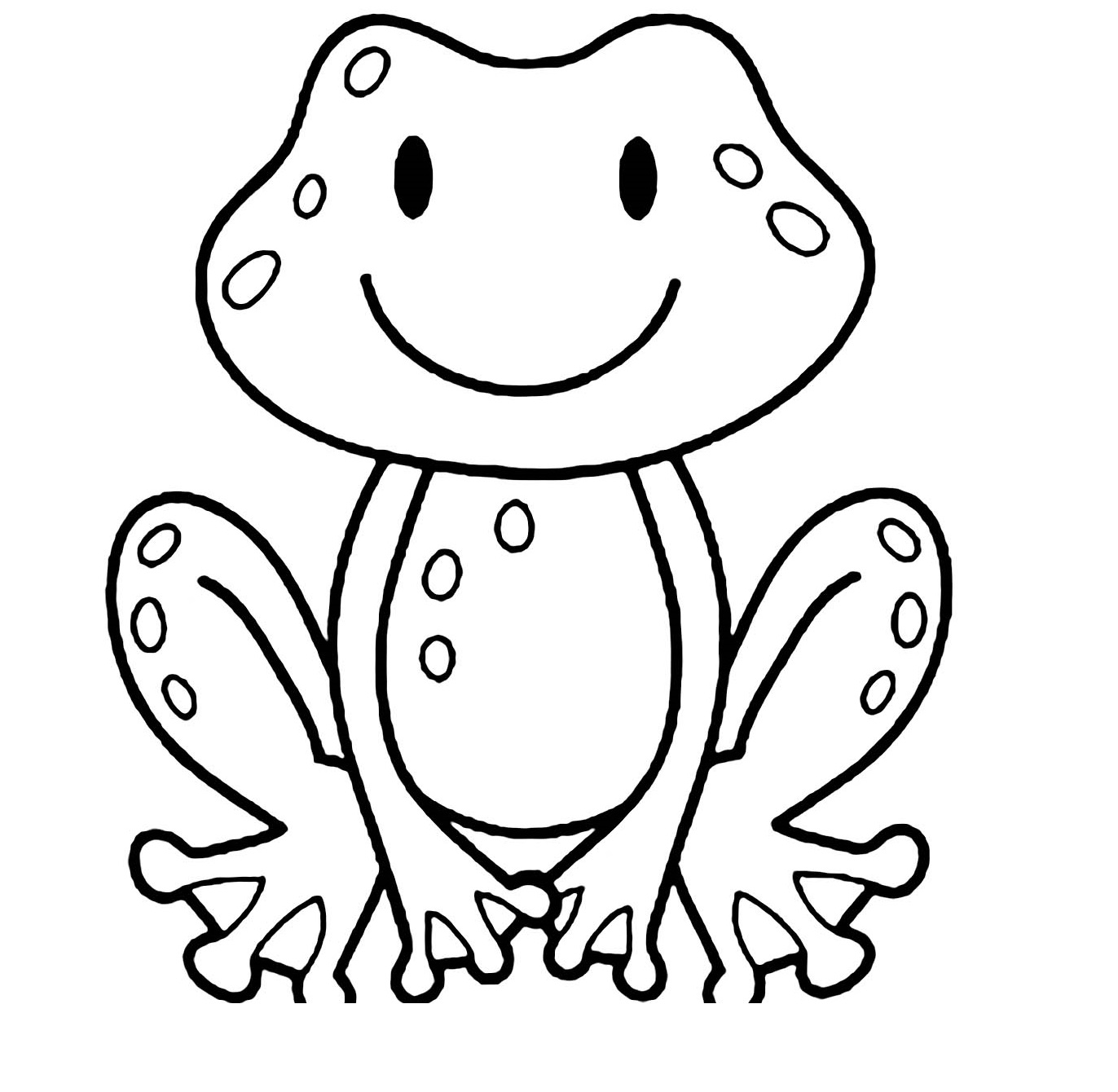 coloring pages for children frogs 84504 1