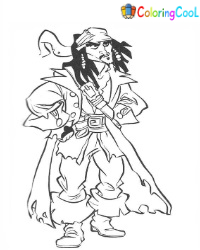 Pirates Of The Caribbean Coloring Pages