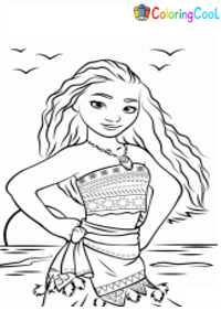 Moana Coloring Pages
