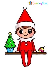How To Draw An Elf On A Shelf – The Details Instructions Coloring Page