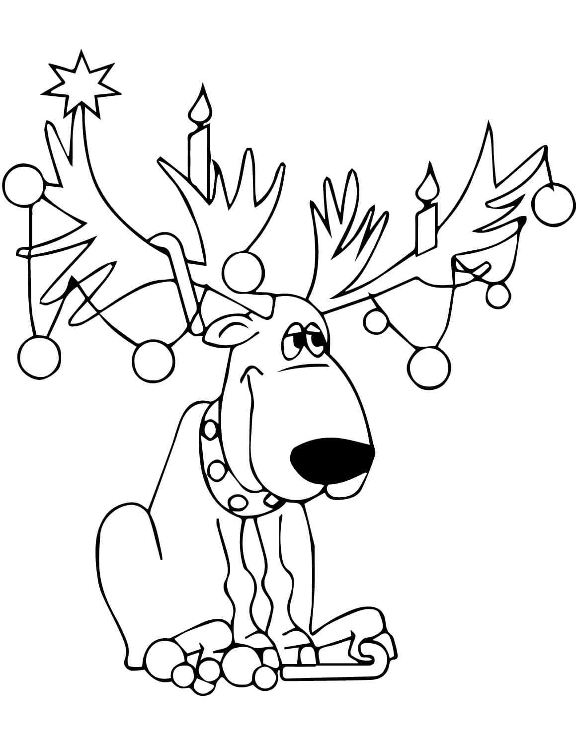 Christmas Light Bulbs For Children Coloring Page