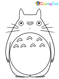My Neighbor Totoro Coloring Pages