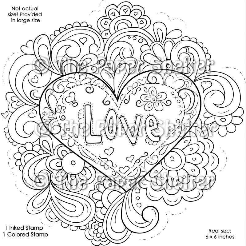 Simply Psychedelic For Kid Coloring Page