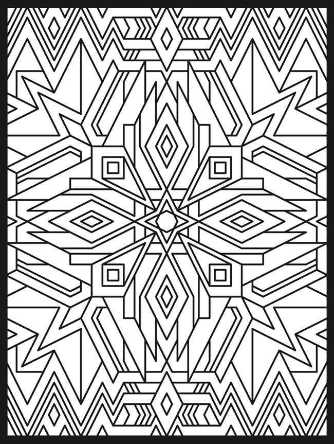 Print Psychedelic Coloring Page