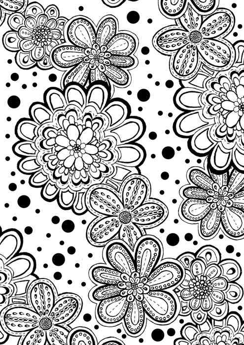 Psychedelic For Entertainment Coloring Page