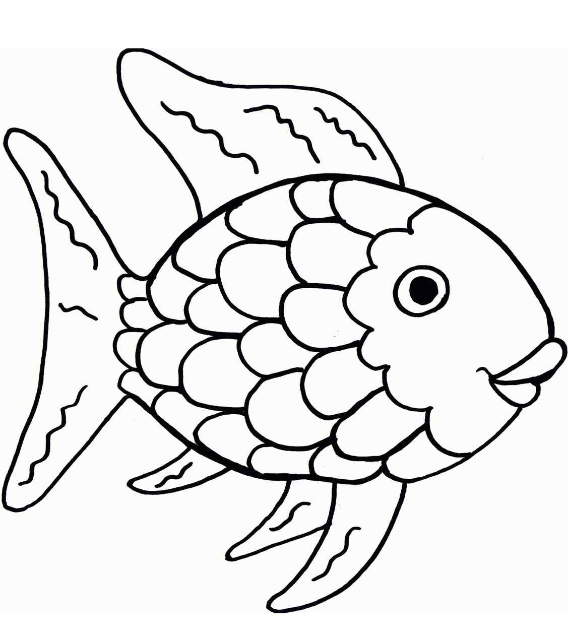 Print Rainbow Fish
