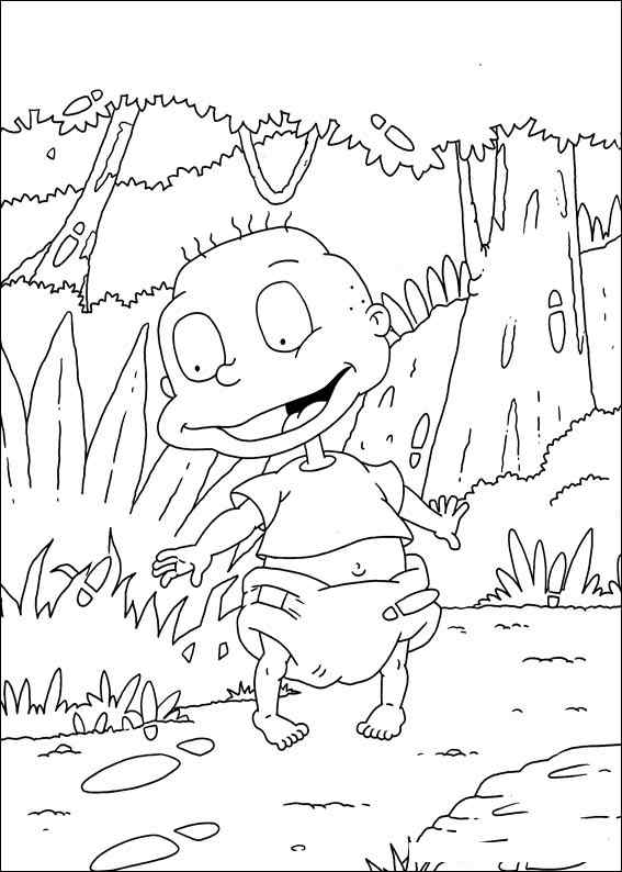 Rugrats For Child Coloring Page