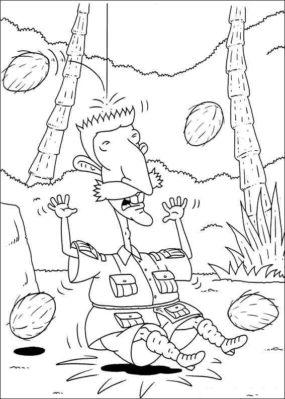New Rugrats For Children Coloring Page