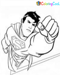 Розмальовки Супермена