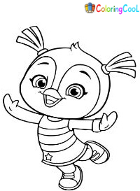 Top Wing Coloring Pages