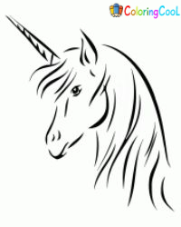 Unicorns Coloring Pages