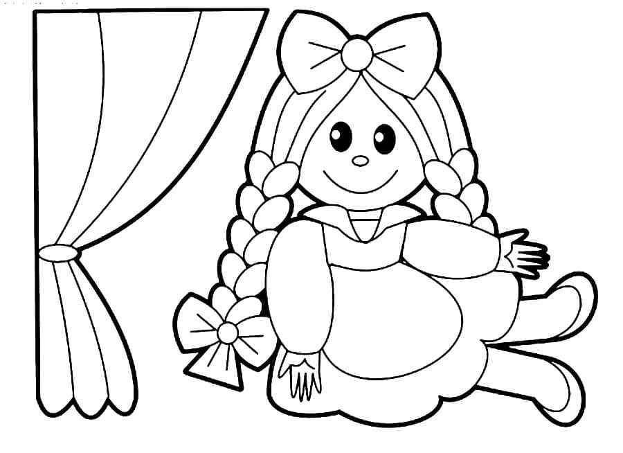 New Christmas dolls LOL Coloring Page