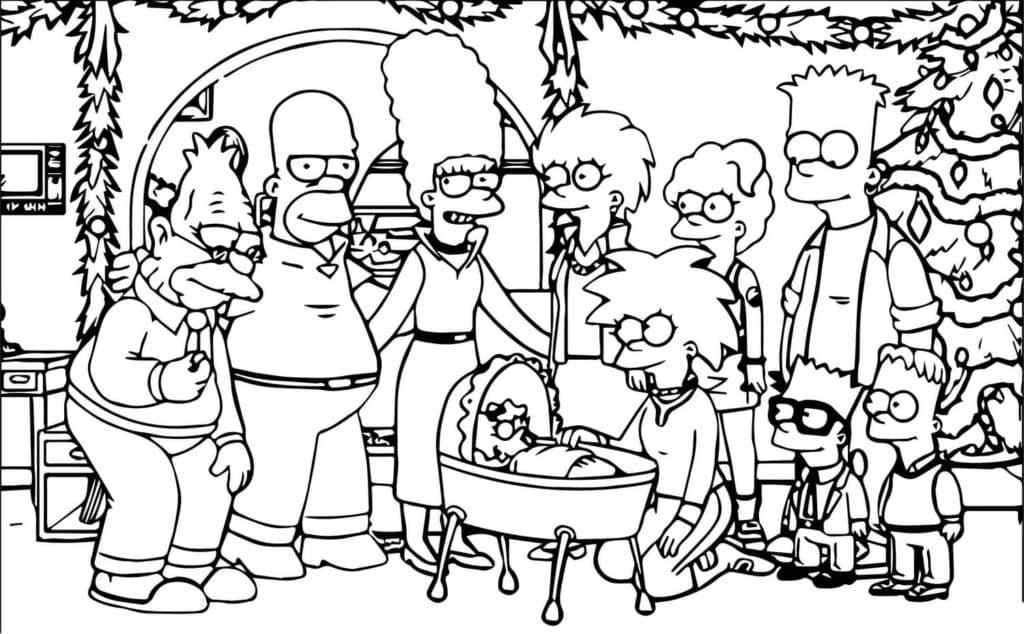 The Newborn Baby Maggie Coloring Page