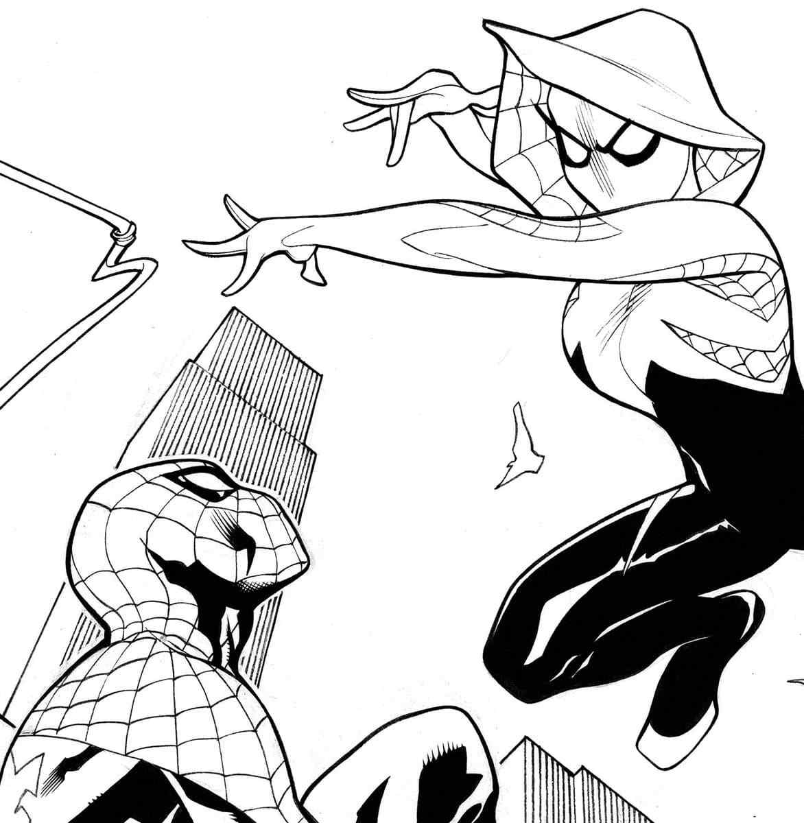 Miles Morales And Gwen