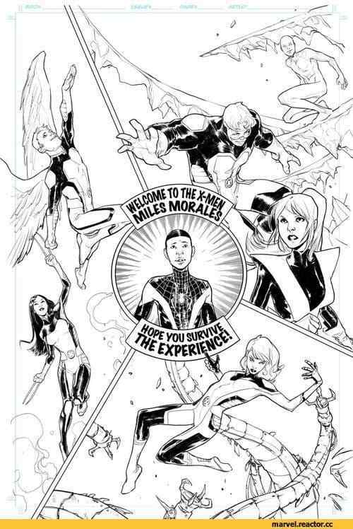 New Miles Morales And The Superheroes