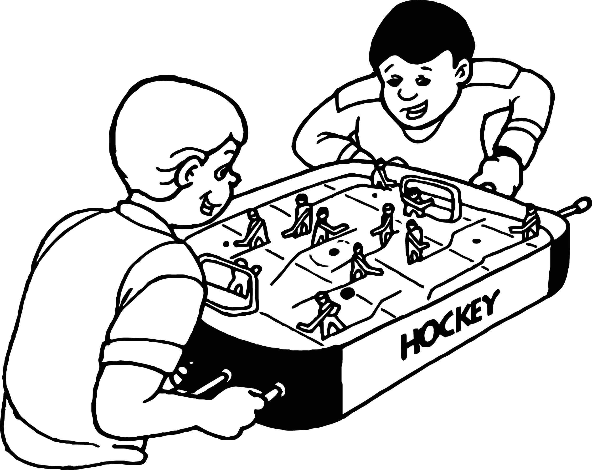 Table Hockey For Playing At Home