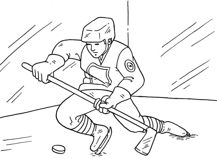 Take The Opponent’s Goal Coloring Page