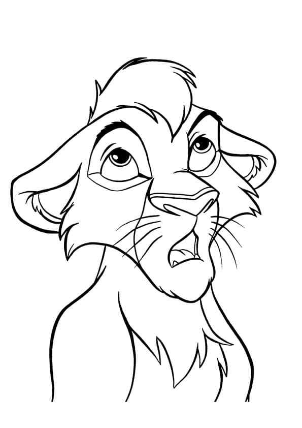 Series “Lion Guard” Coloring Page