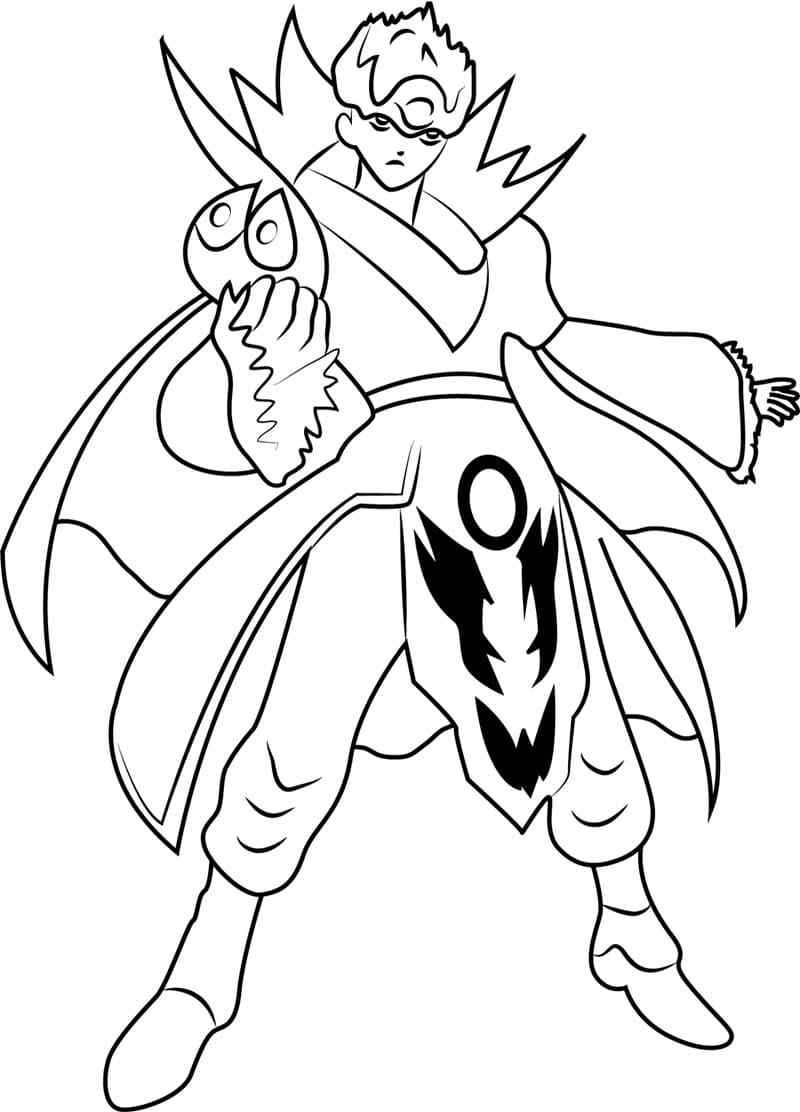 The Mask Occasionally Coloring Page
