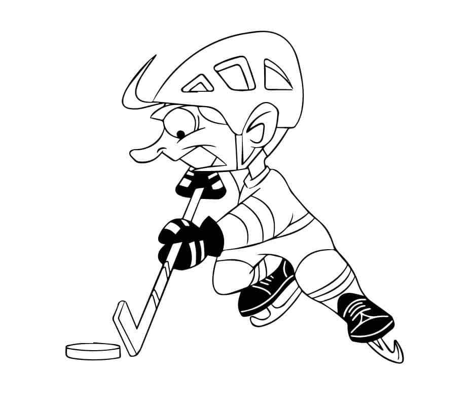 The Stick Itself Is Eager To Fight Coloring Page