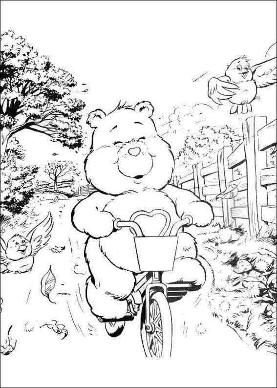 Bear Rides Bicycle