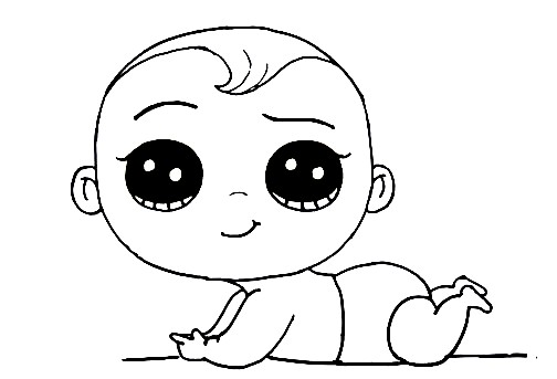 How To Draw A Baby Boy – The Details Instructions 6 bht dx 1
