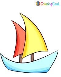 Boat Coloring Pages, Stimulate Children’s Curiosity To Discover Coloring Page
