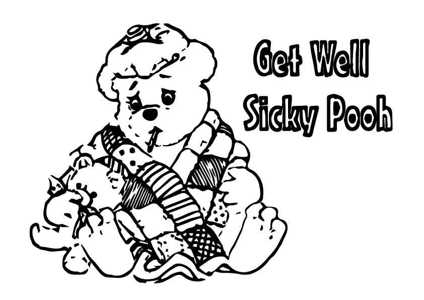Get Well Soon Sicky Pooh