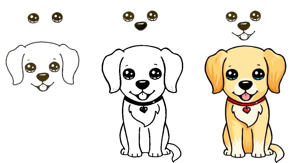 puppy drawing
