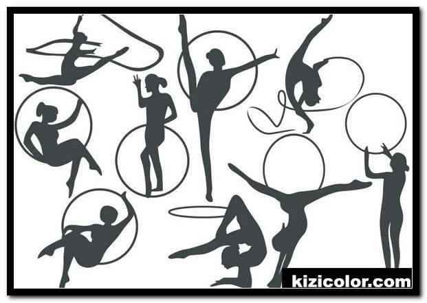 Love Gymnastics Coloring Page
