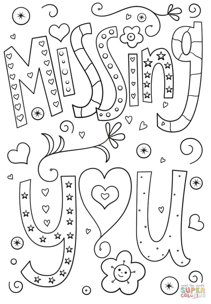 New Missing You Doodle