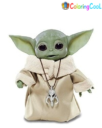 The Origin And Interesting Facts About The Baby Yoda Coloring Pages Coloring Page