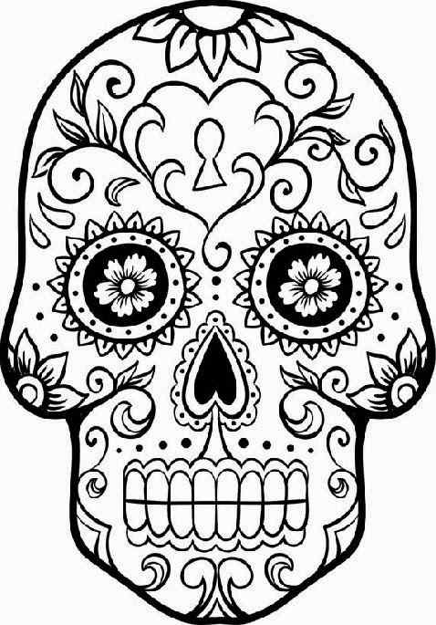 Printable New Day Of The Dead