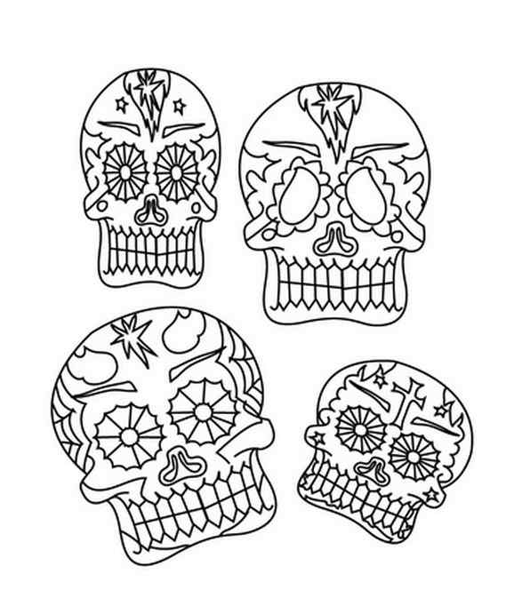 Printable ScaryDay Of The Dead