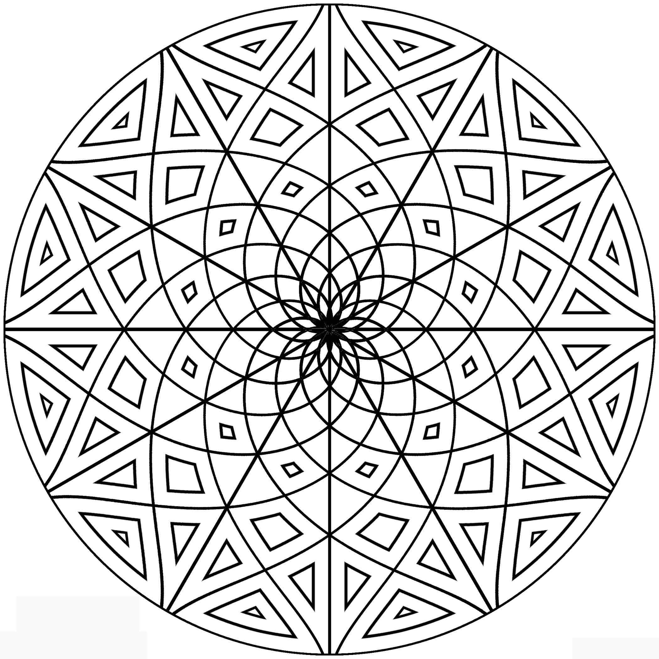 Geometric Pattern To Print