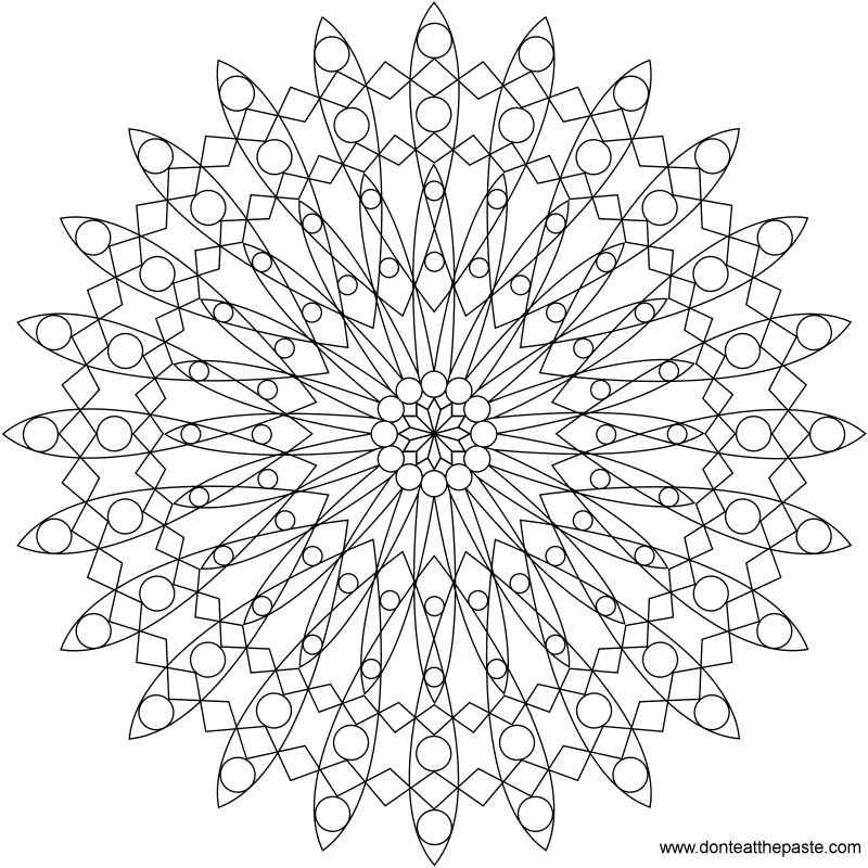 Very Simple Geometric Mandala