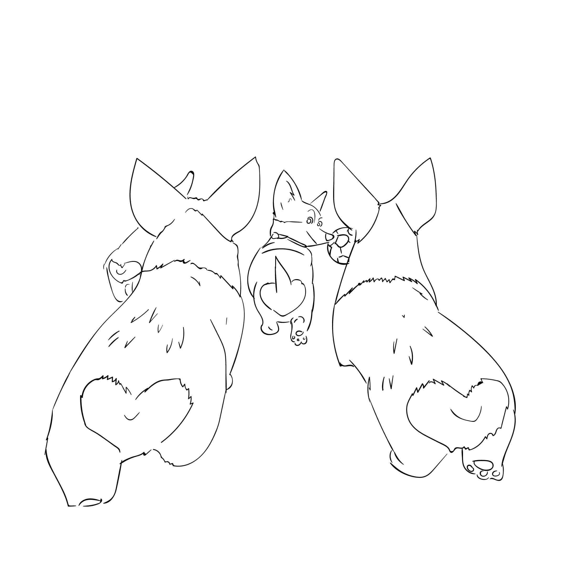 The Most Adorable Dog Breed Coloring Page