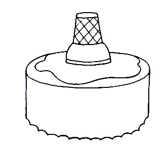 How To Draw A Birthday Cake - The Details Instructions 5 c5
