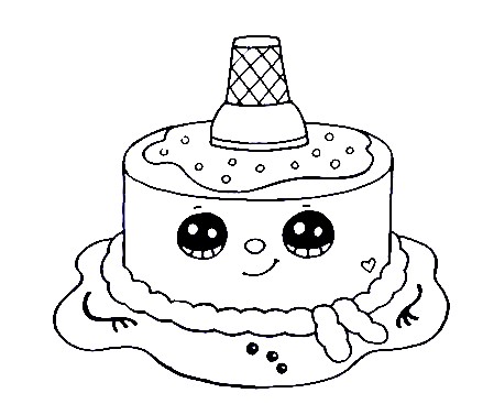 How To Draw A Birthday Cake - The Details Instructions 6 cf