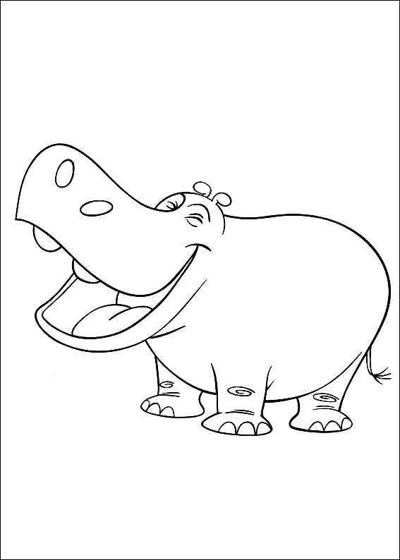 Curious George As Hippo