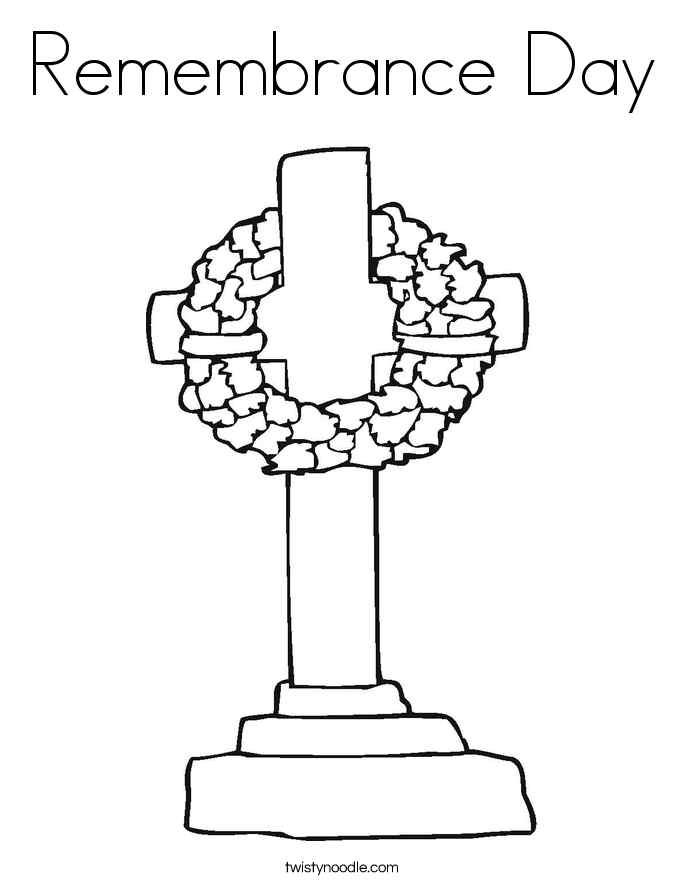 Print Important Memorial Day Coloring Page