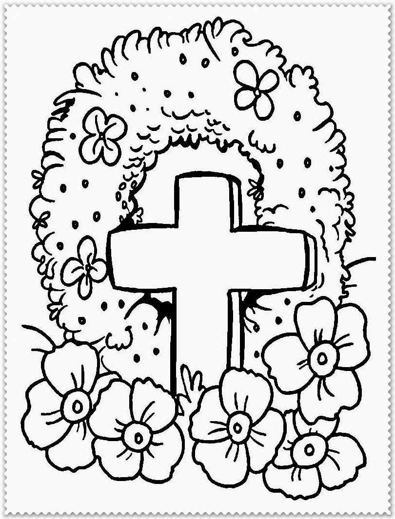 Important Simple Memorial Day Coloring Page